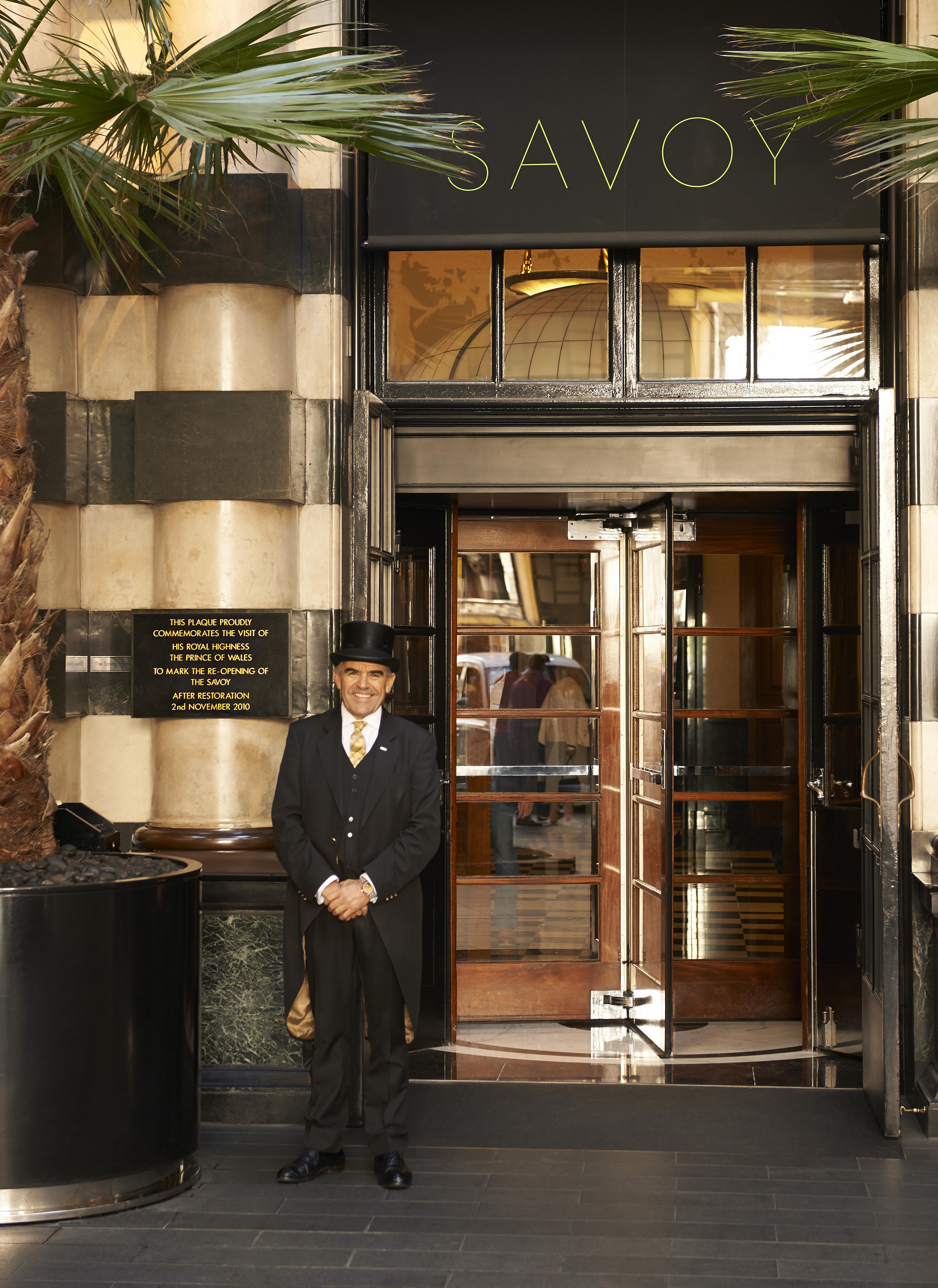 The Savoy Hotell London Exteriör bild